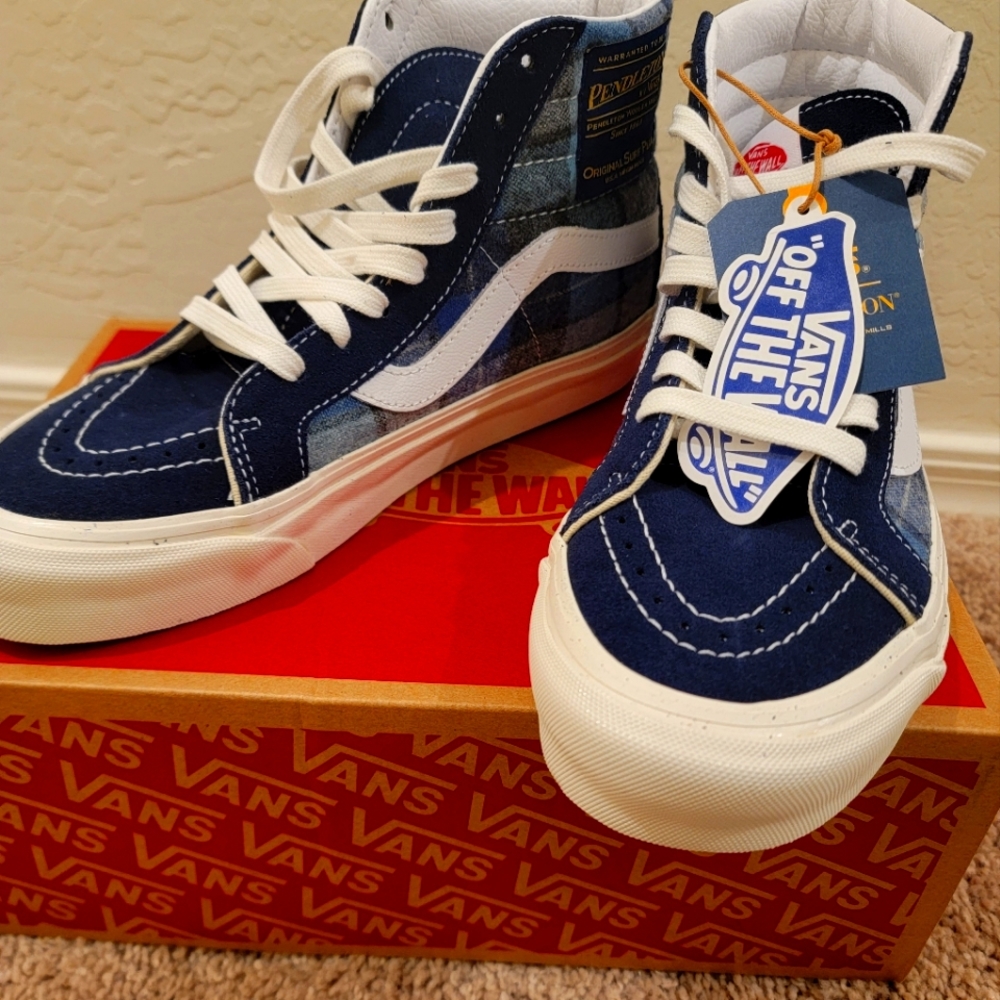 Vans pendleton skate shoes